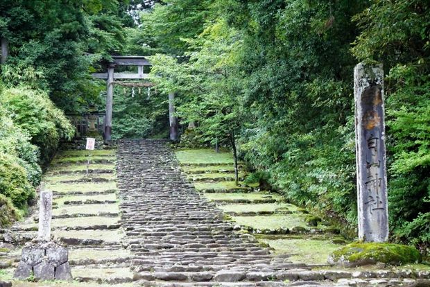 越前馬場:平泉寺白山神社:写真